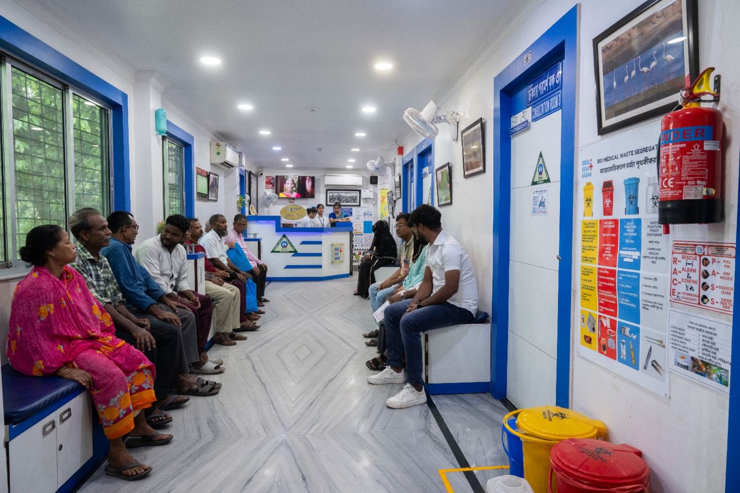 Inside Biral Seva Sadan